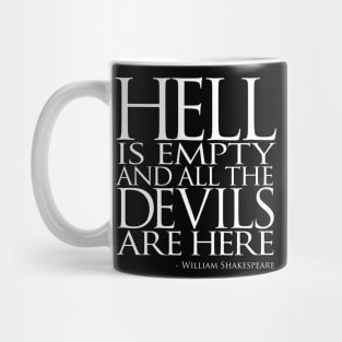 Hell is Empty Mug